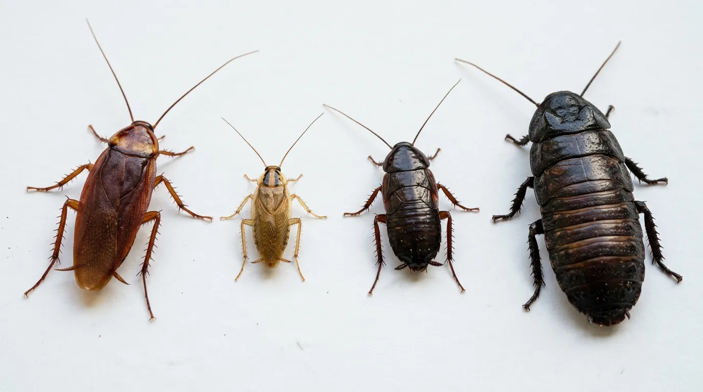 À quoi ressemble un cafard ? Identification visuelle des 4 espèces en France