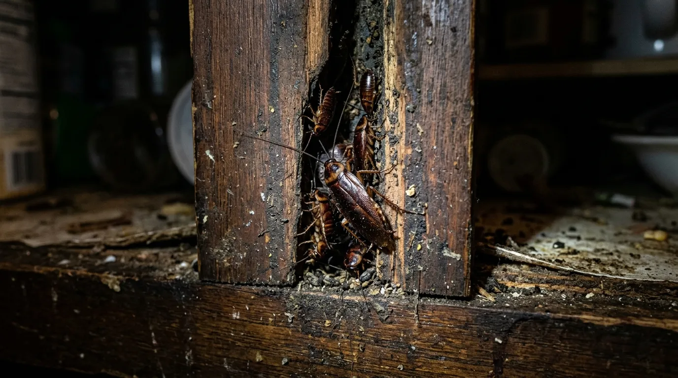 À quoi ressemble un nid de cafard ? Repérer une infestation avant qu’elle ne s’installe