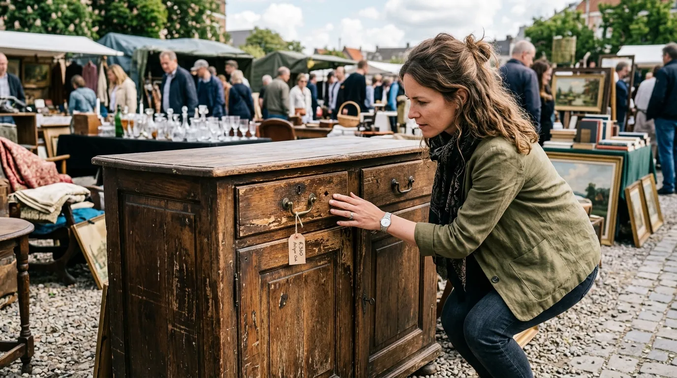 Acheter un meuble d'occasion (Leboncoin, brocante, Emmaüs) : les 7 vérifications avant de le rentrer chez soi