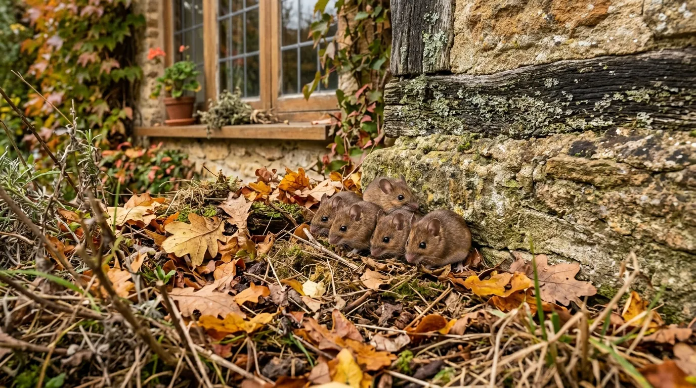Avant l'hiver : quand les rongeurs cherchent la chaleur du logement