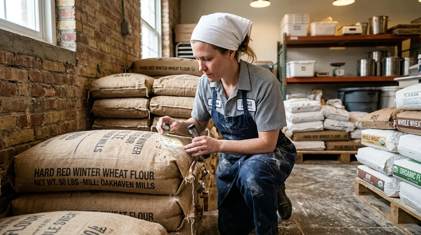 Boulangerie : maîtriser mites et charançons dans les farines