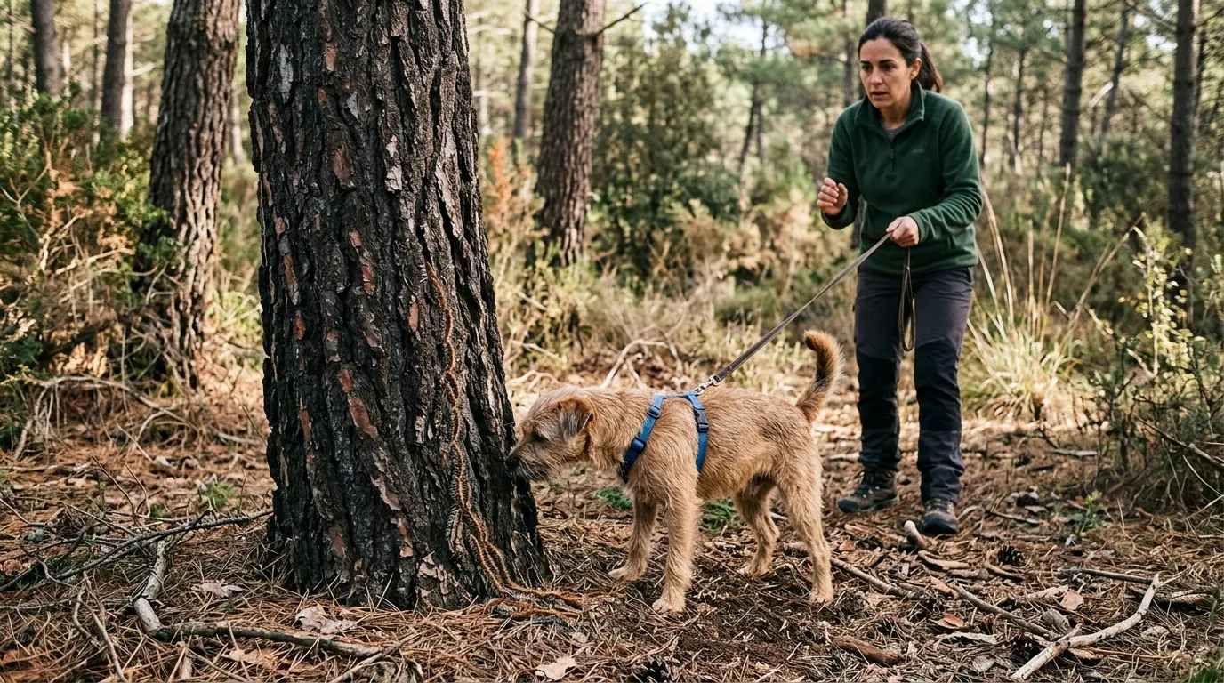 Chenille processionnaire et chien : symptômes d'urgence et que faire