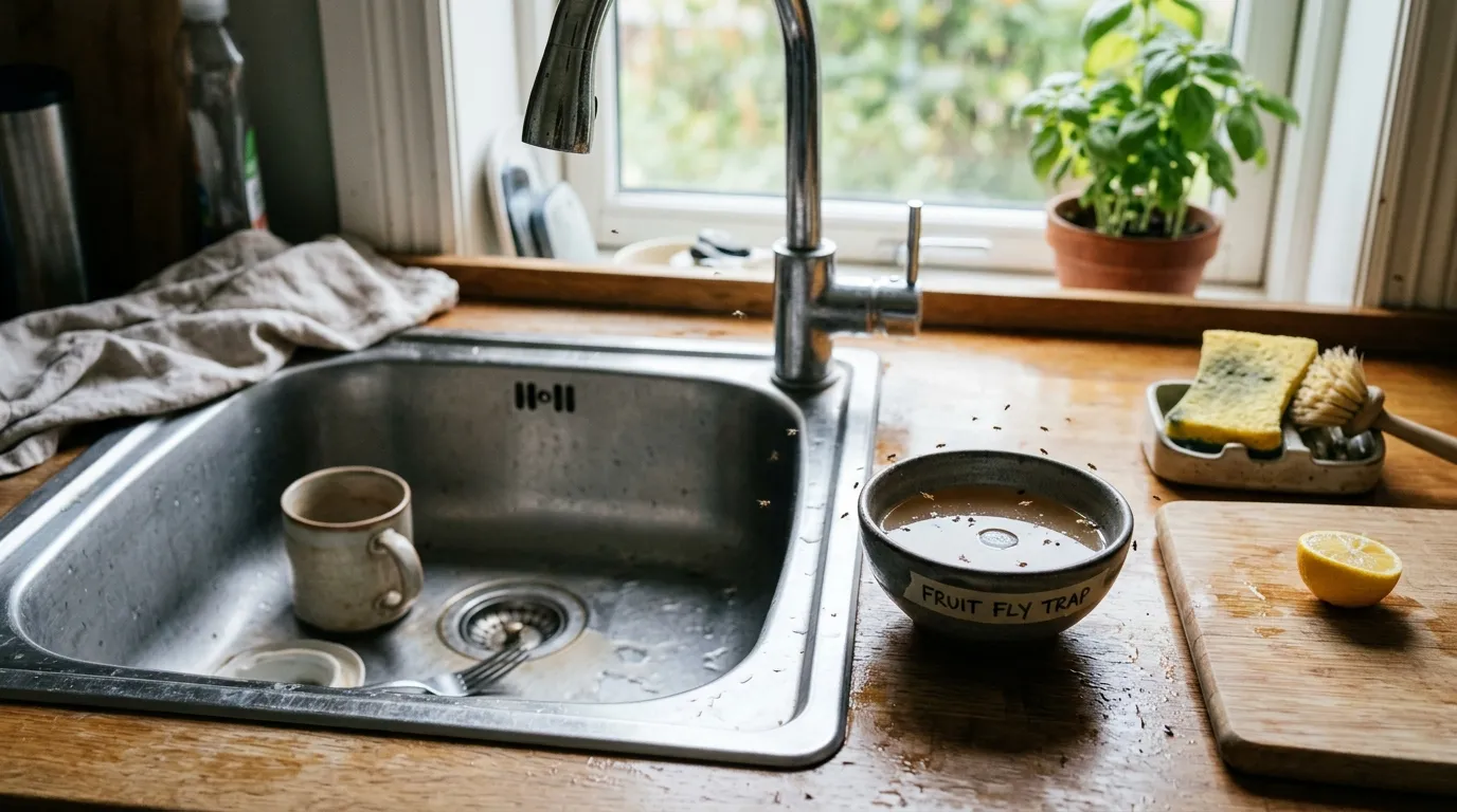 Comment se débarrasser des moucherons : solutions rapides et durables dans la maison