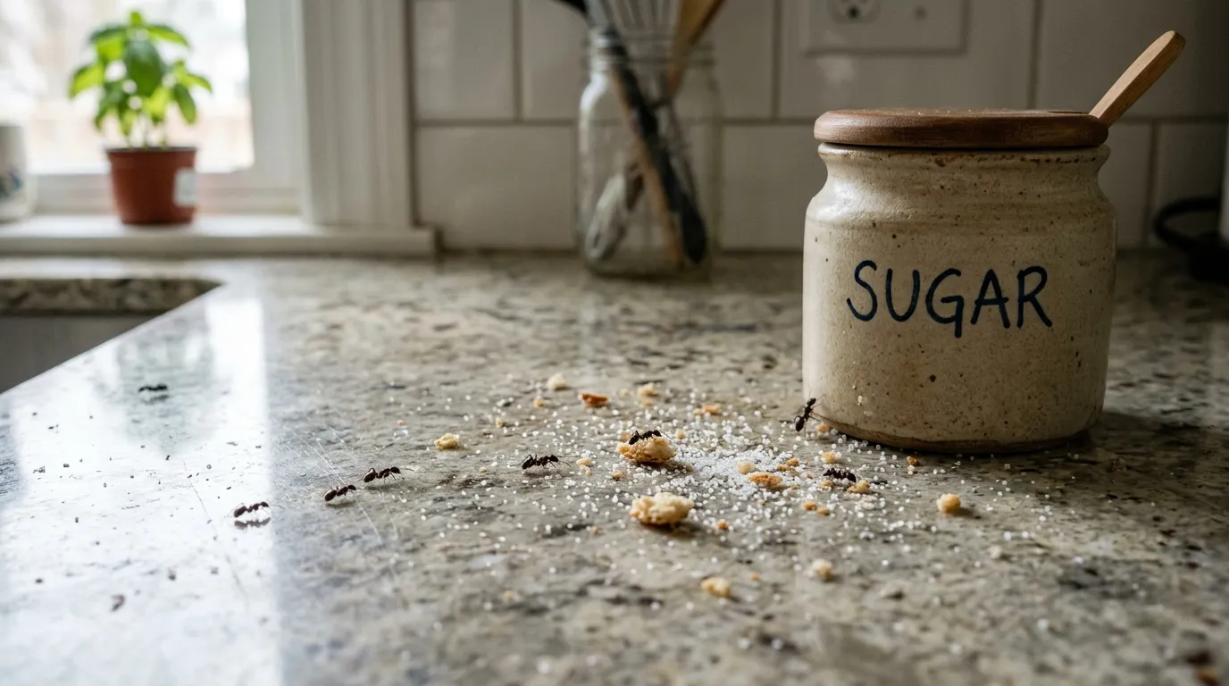 Fourmis dans la cuisine : pourquoi elles arrivent et comment les stopper