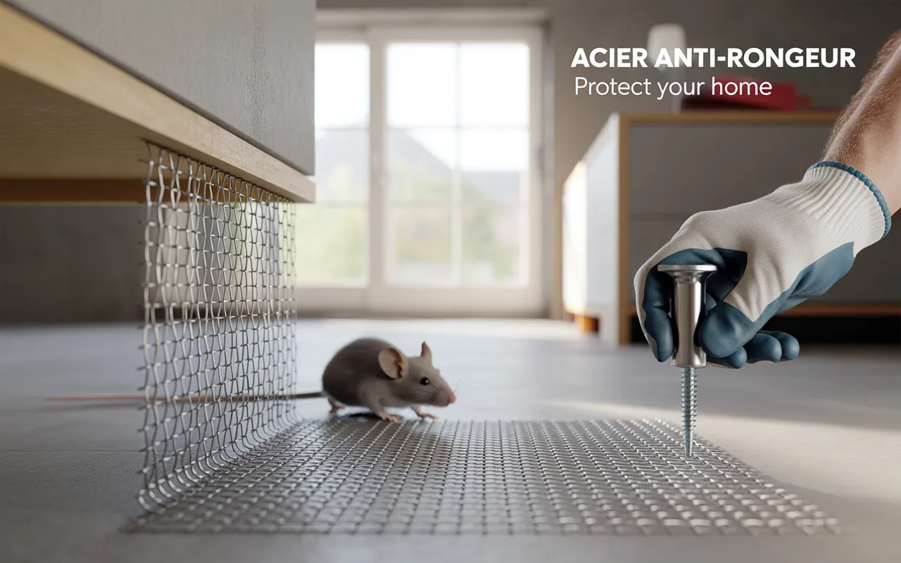Acier anti rongeur : usages, avantages et installation