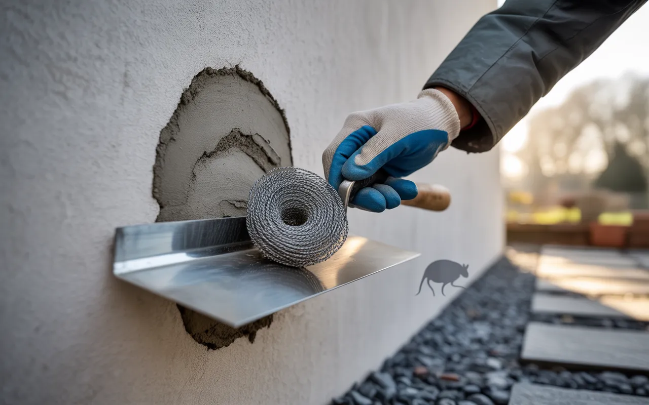 Comment reboucher un trou de façade anti-souris 2025