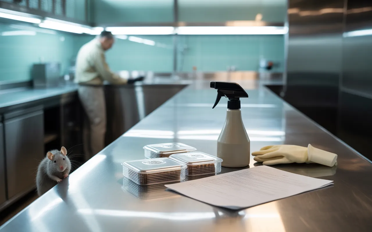 Dératisation restaurant : produits autorisés en 2025 et usages conformes
