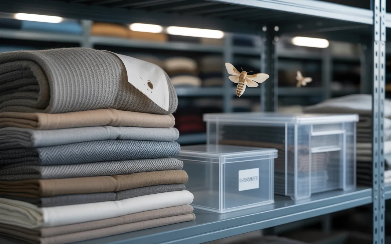 Mites vestimentaires : protéger textiles, réserves et stocks en entreprise (avec Clean On)