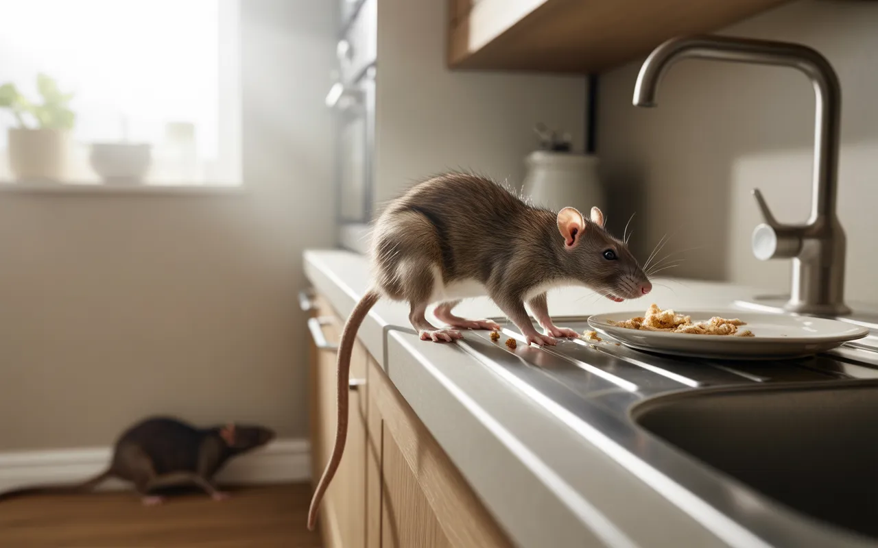 Rats dans la maison : causes, dangers et solutions pour en venir à bout