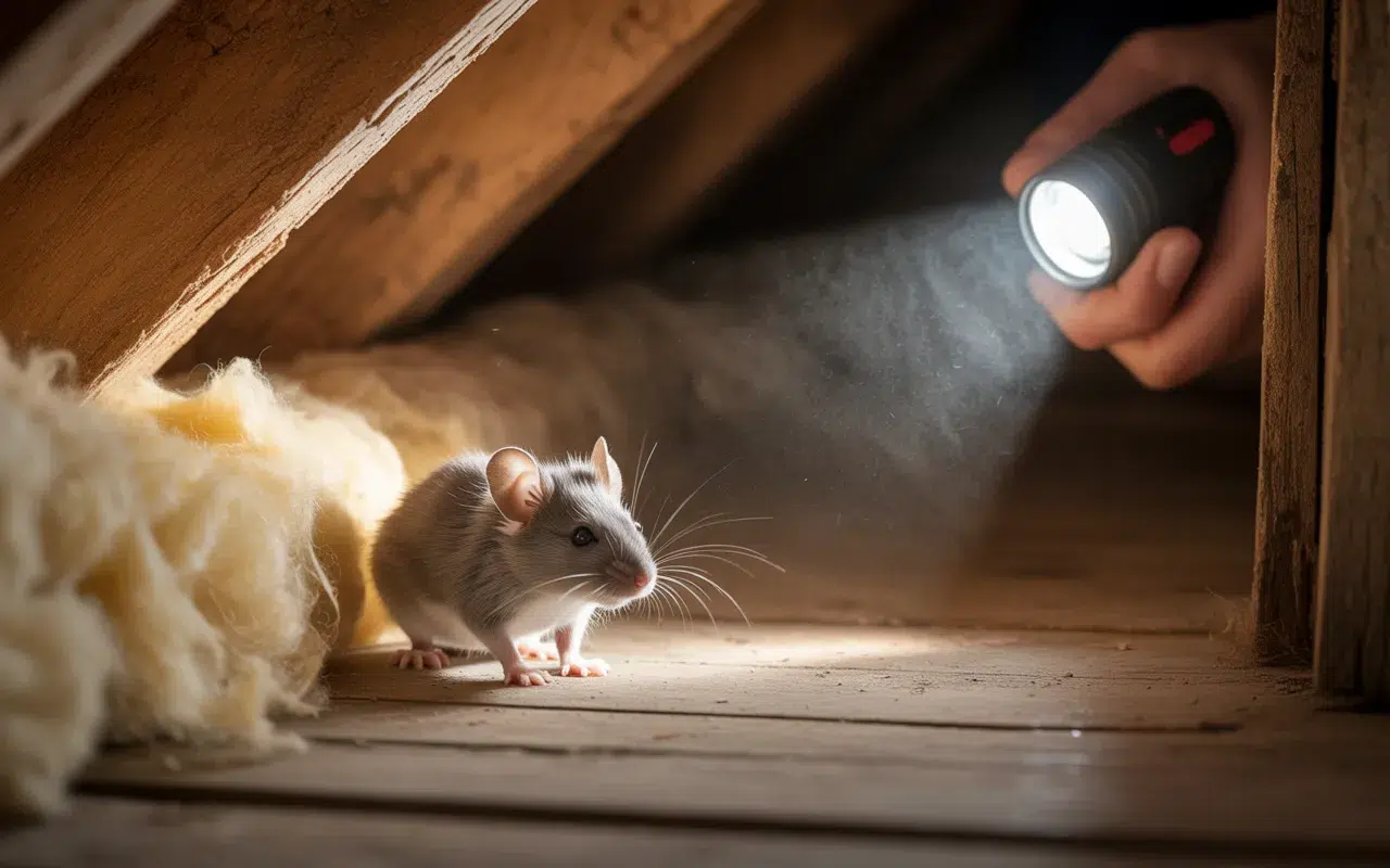 Souris dans les combles : que faire et qui appeler ? Guide complet pour les particuliers et professionnels