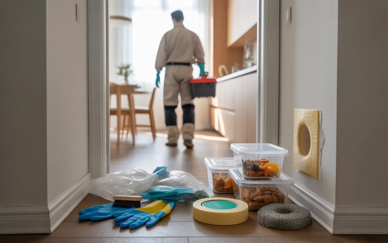 Préparer son logement avant l’intervention du dératiseur