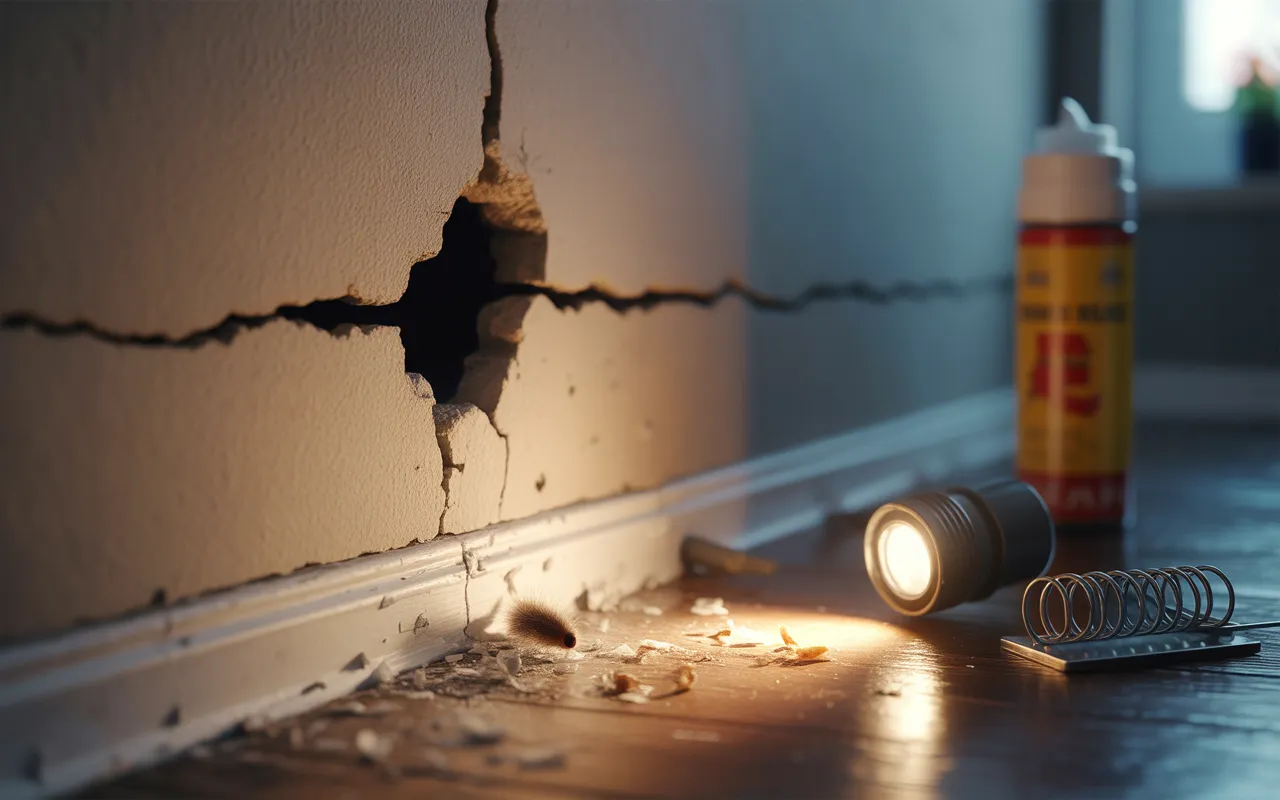 Rats dans les murs : signes, causes et solutions rapides