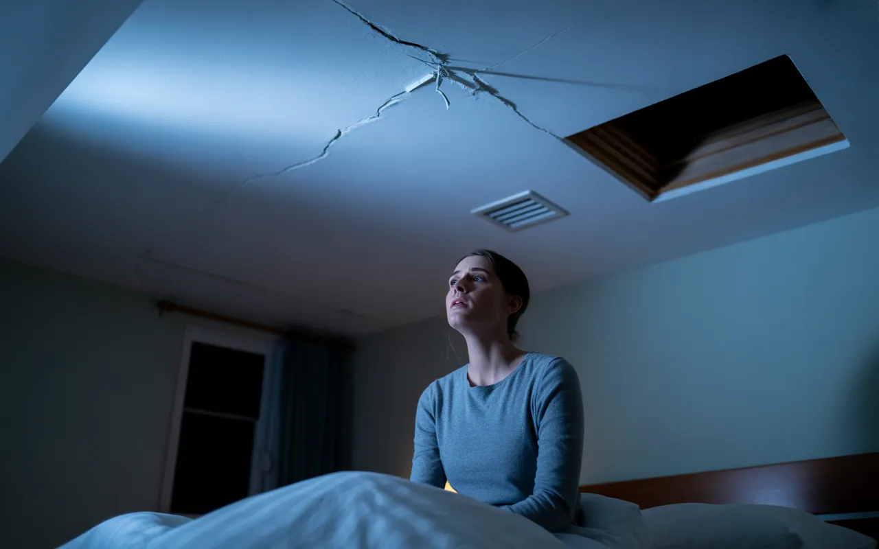 Bruit dans le plafond la nuit : causes et solutions (diagnostic simple et actions efficaces)