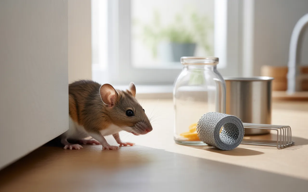 Souris dans la cuisine : que faire vite et durablement