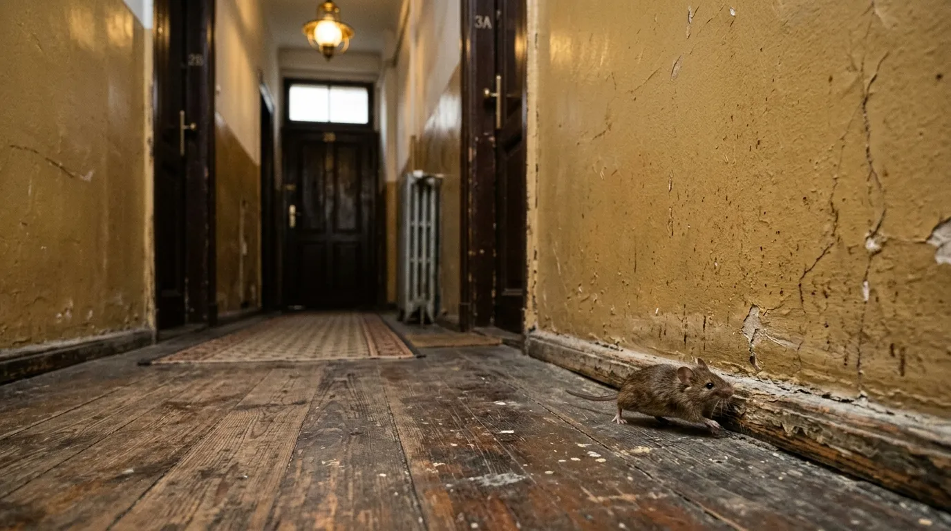 Souris dans les parties communes d’un immeuble ancien : que faire en urgence ?