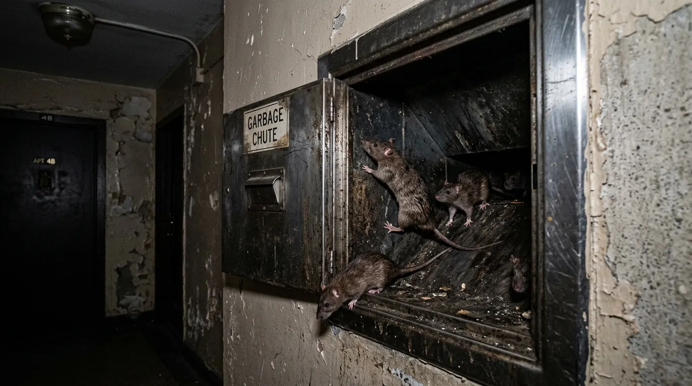 Rats dans la colonne vide-ordure : pourquoi ça arrive et comment y mettre fin