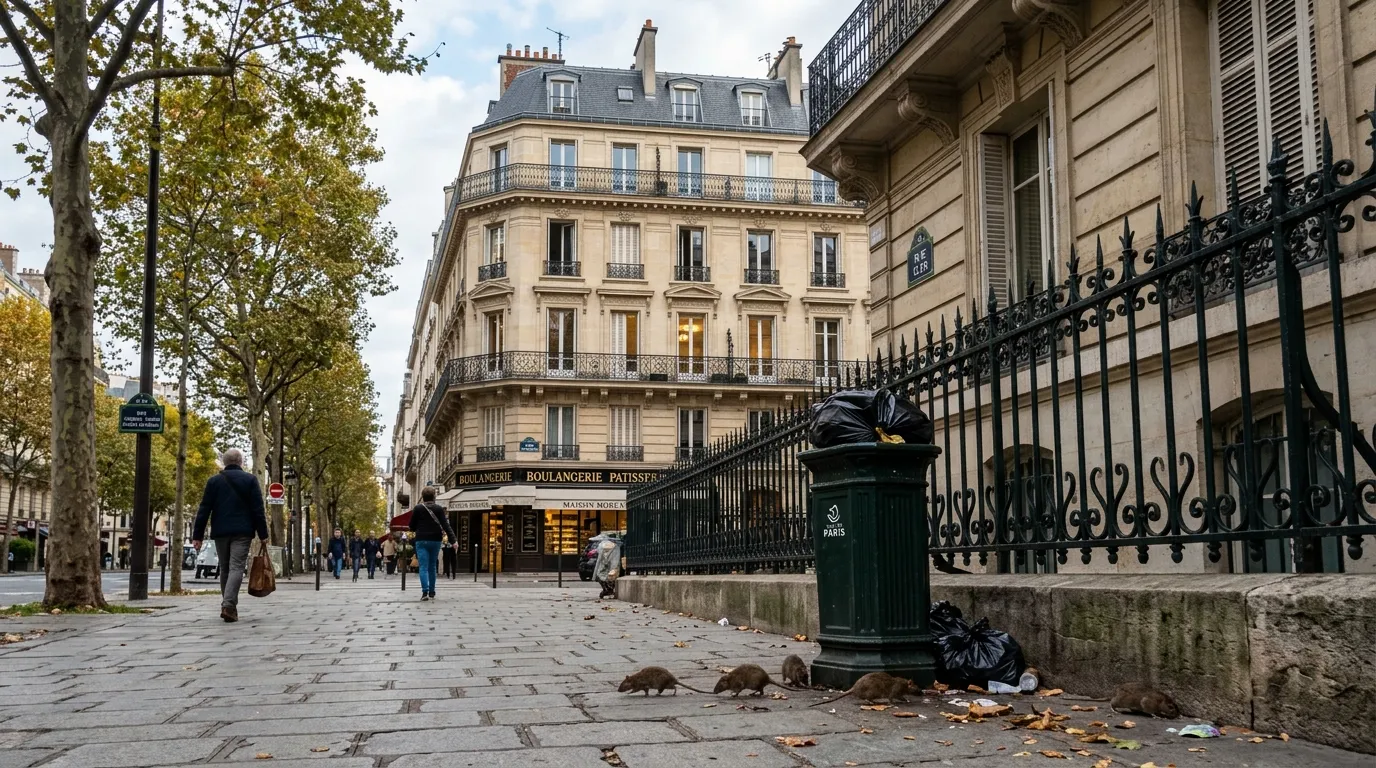 Immeuble haussmannien et infestations : pourquoi le Paris ancien attire les rats