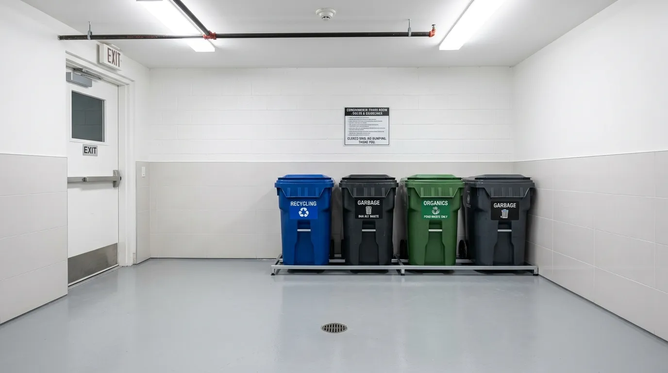 Aménager un local poubelle propre en copropriété : le guide anti-nuisibles