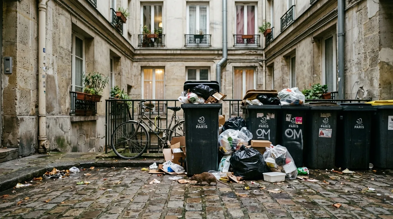 Rats dans une cour intérieure parisienne : causes et solutions durables