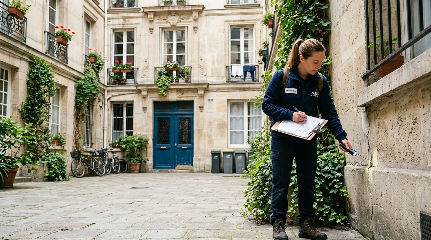Audit nuisibles en copropriété à Paris : déroulé, livrables et prix moyen à prévoir