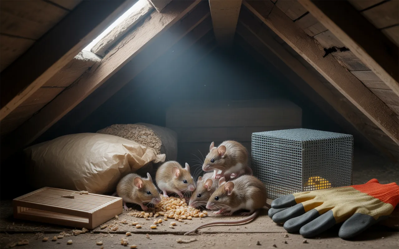 Rongeurs dans les combles : dangers, solutions et prévention pour un grenier sain