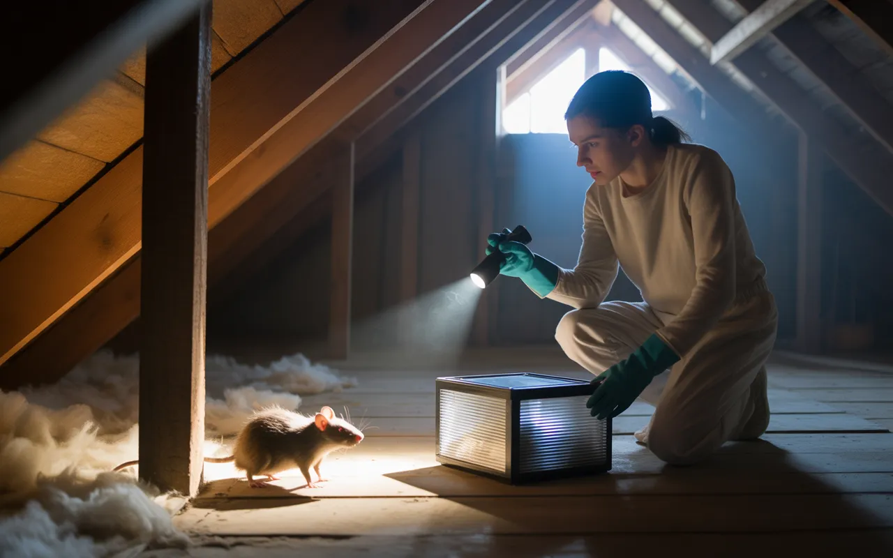 Comment se débarrasser des rats dans les combles efficacement (et éviter leur retour)