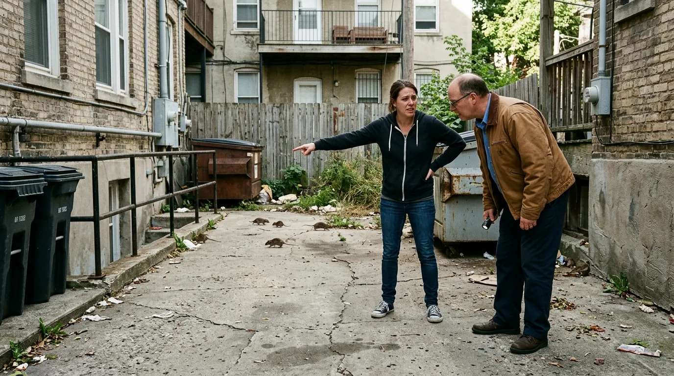 Locataire qui signale des rats : que doit faire le bailleur en copropriété ?