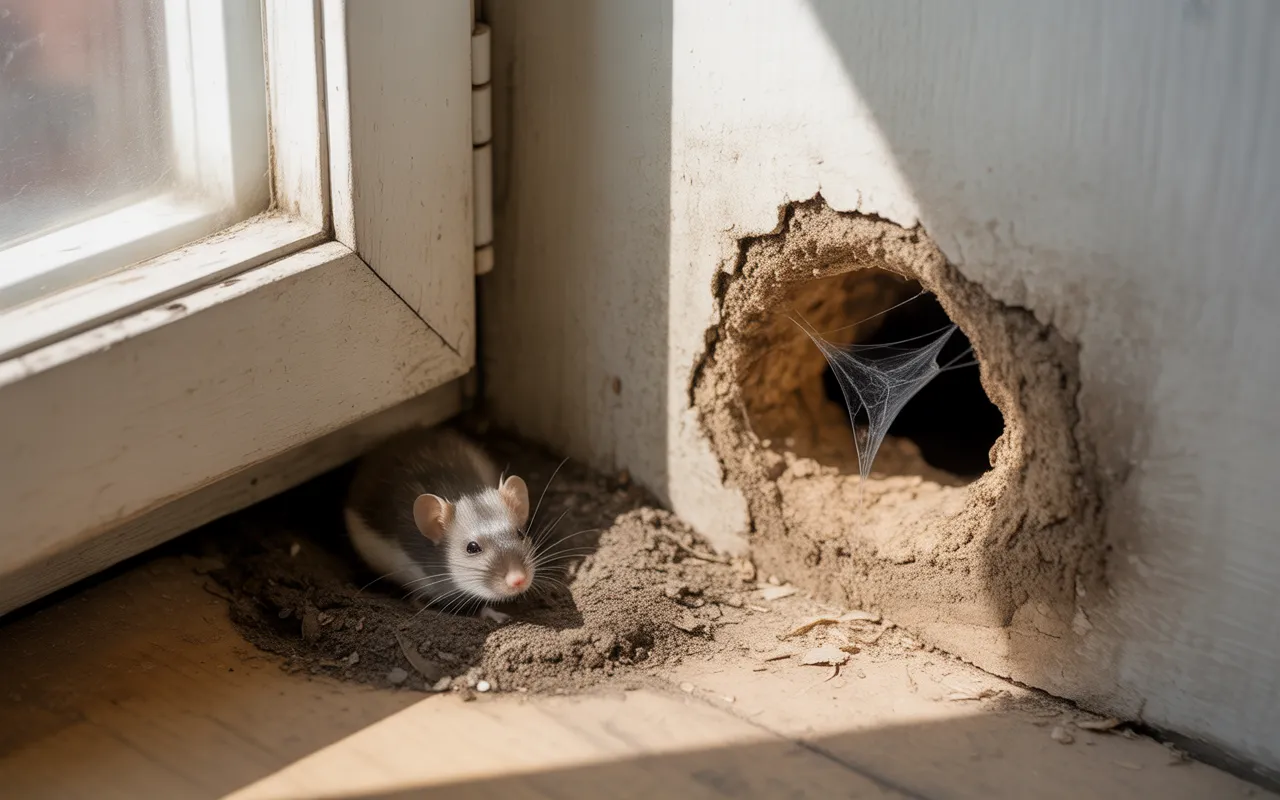 Comment repérer un trou de rat actif ou ancien chez vous