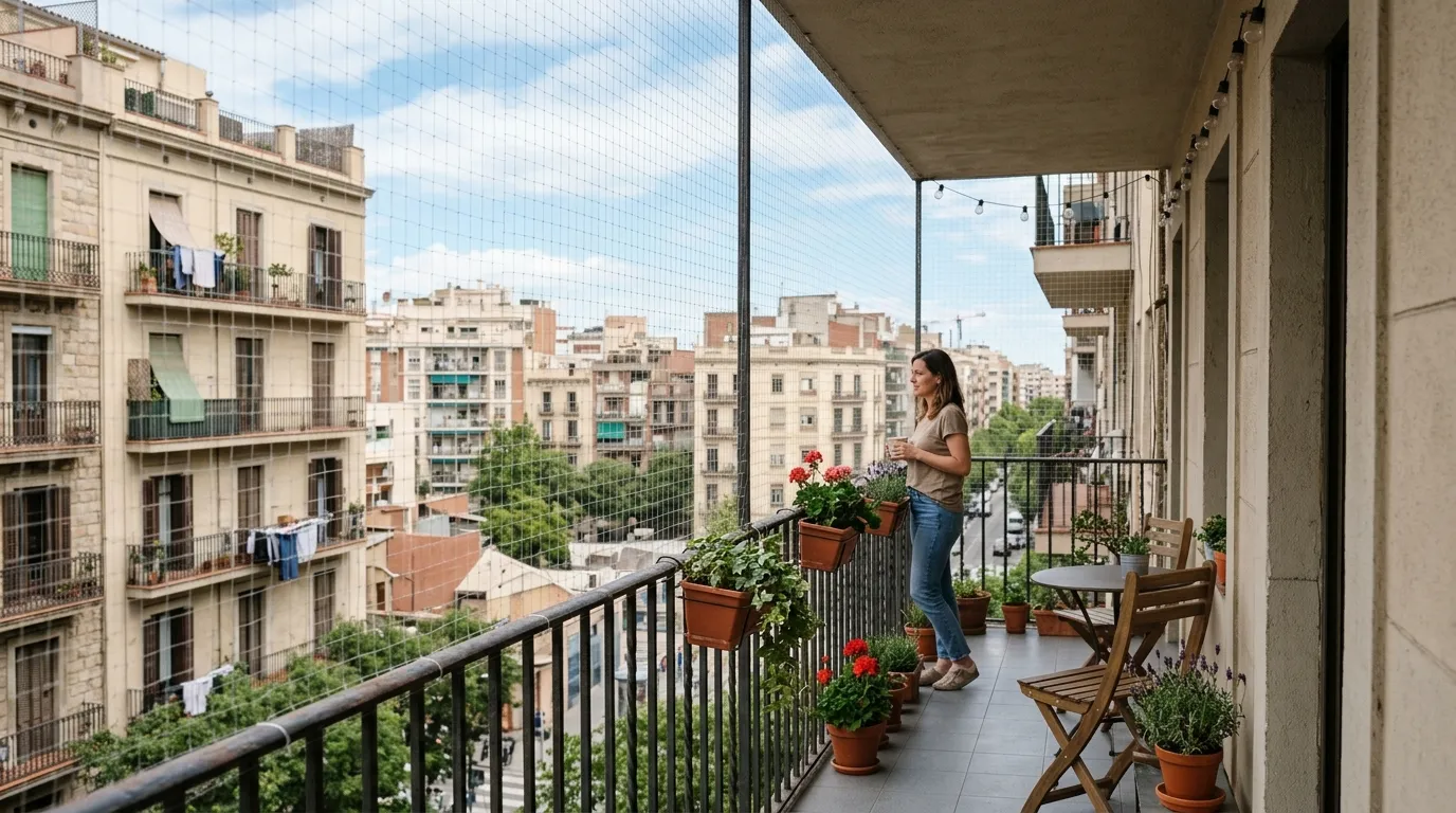 Filet anti-pigeons sur balcon en copropriété : ce qu’autorise le règlement et l’assemblée générale