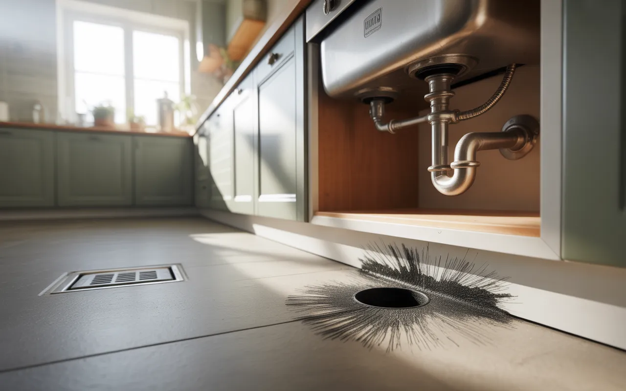 Après un proofing anti-nuisibles réussi: zones à surveiller