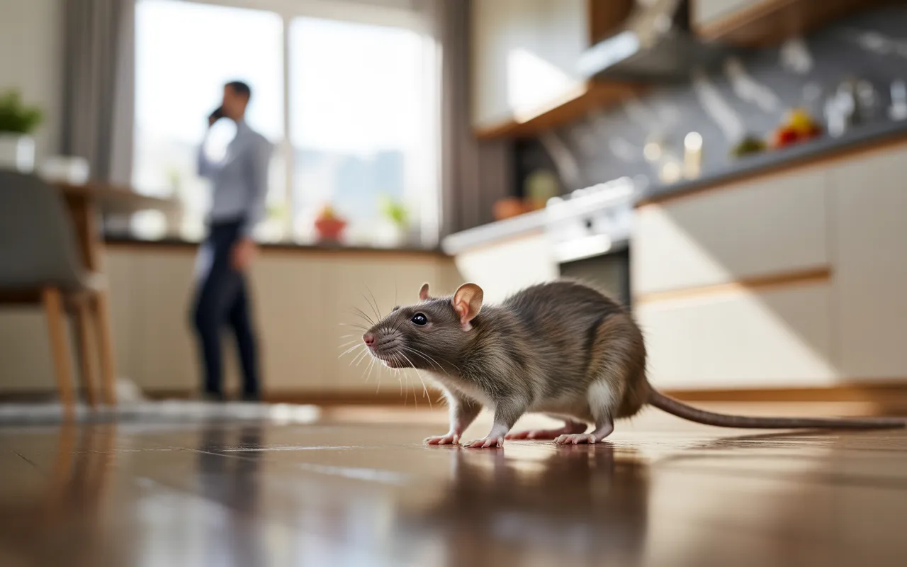Rat dans votre appartement : que faire immédiatement et qui appeler en Île-de-France ?