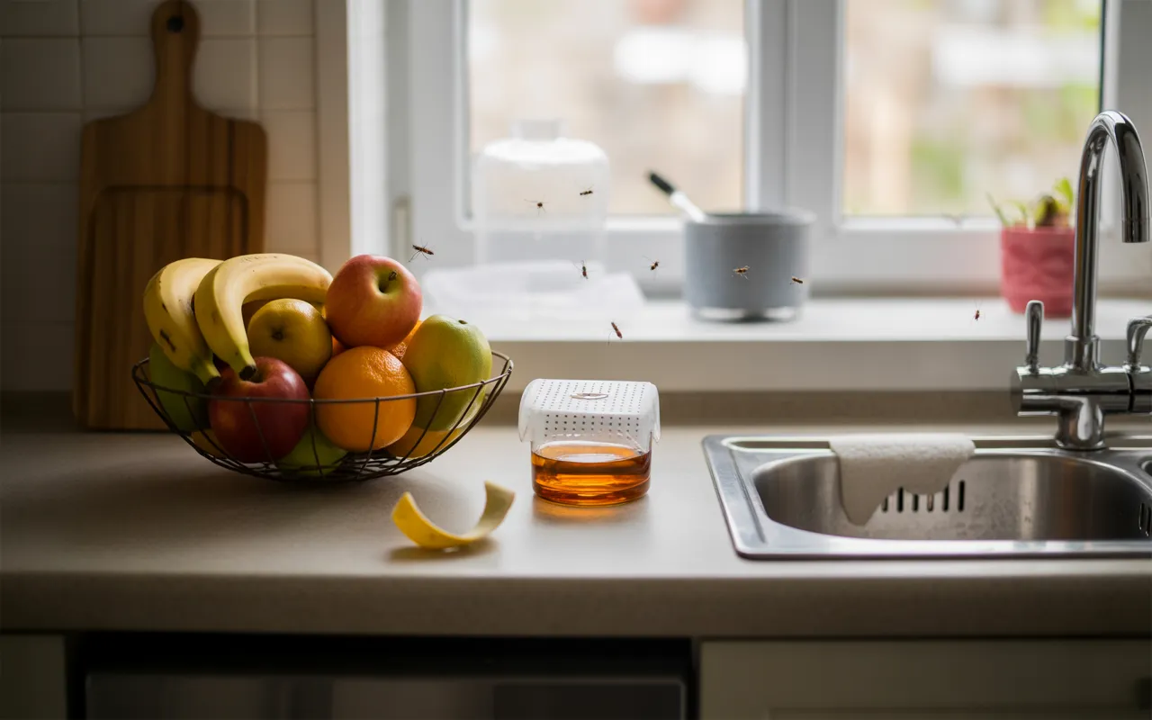 Les insectes volants en cuisine : causes, solutions et mesures de prévention (avec Clean On)