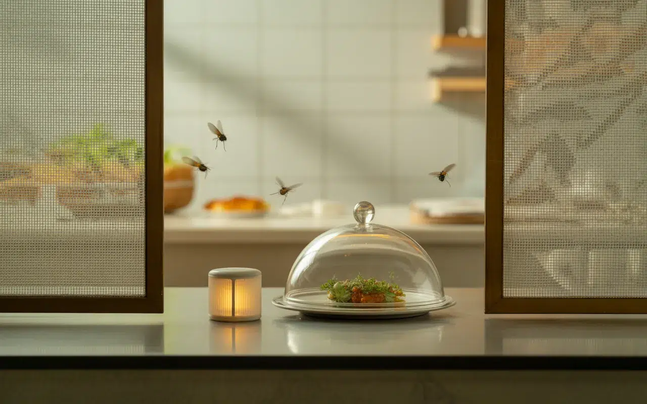 Mouches en restaurant : plan d’action anti-invasion et contrôle des accès (méthode Clean On)