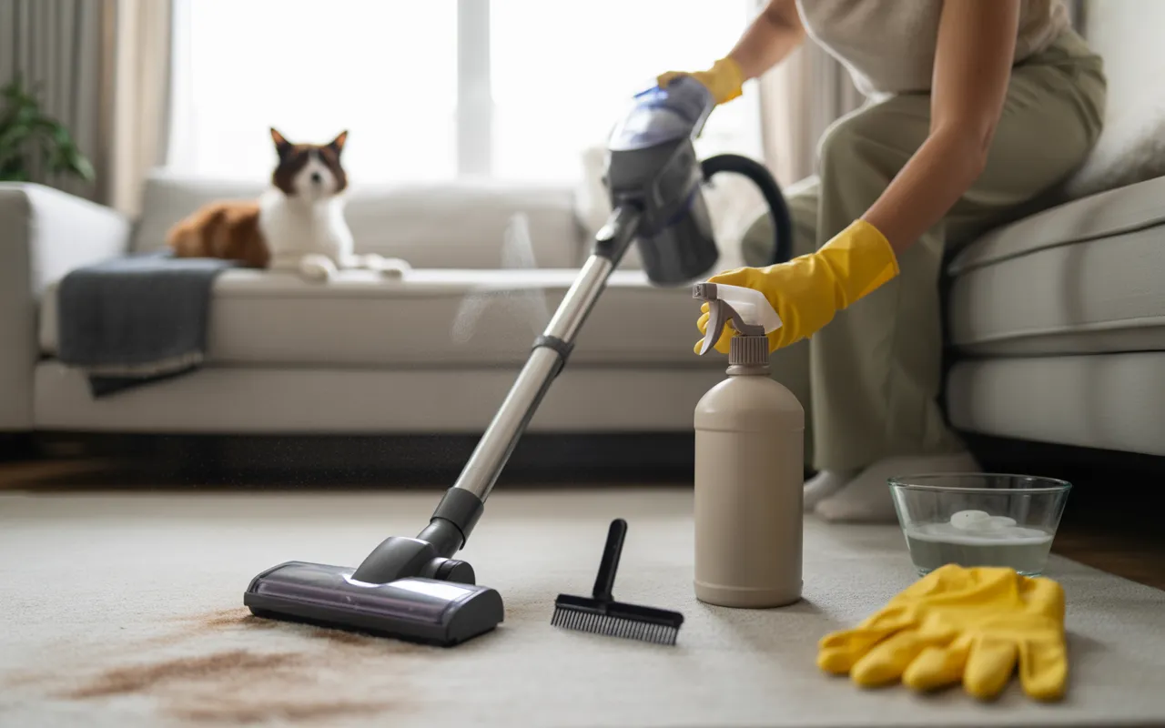 Puces dans un logement : traitement complet et prévention après infestation (méthode Clean On)