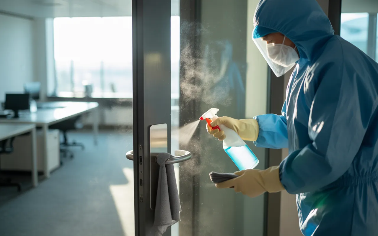 Désinfection des locaux professionnels : quand est-ce obligatoire ou fortement recommandé ?