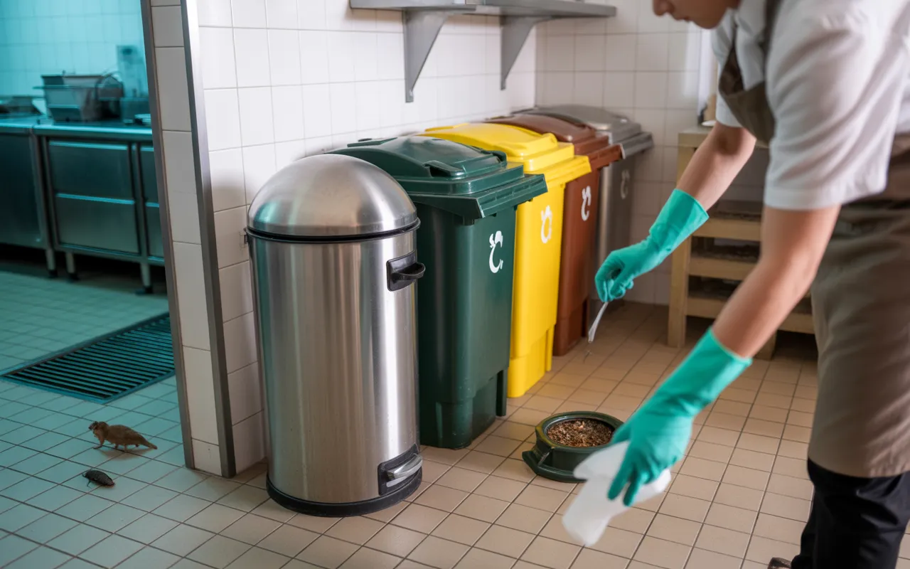 Gestion des déchets en restaurant : réduire l’attractivité pour rats et cafards (méthode terrain avec Clean On)