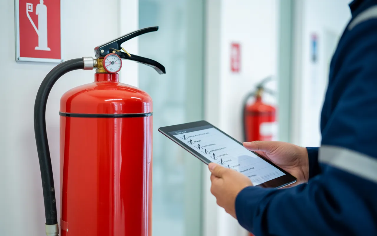 Extincteurs en entreprise : fréquence des vérifications et obligations en France