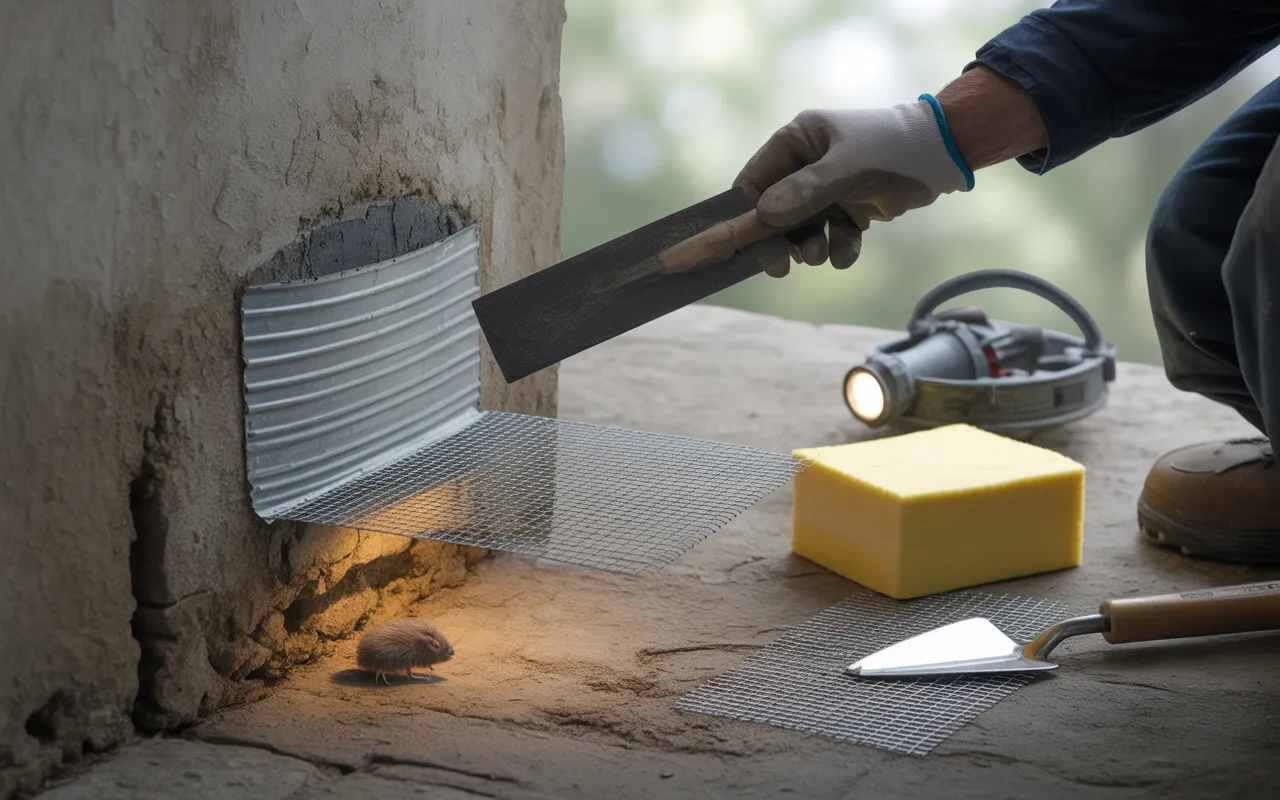 Comment boucher les points d’entrée des rats : erreurs fréquentes et solutions durables
