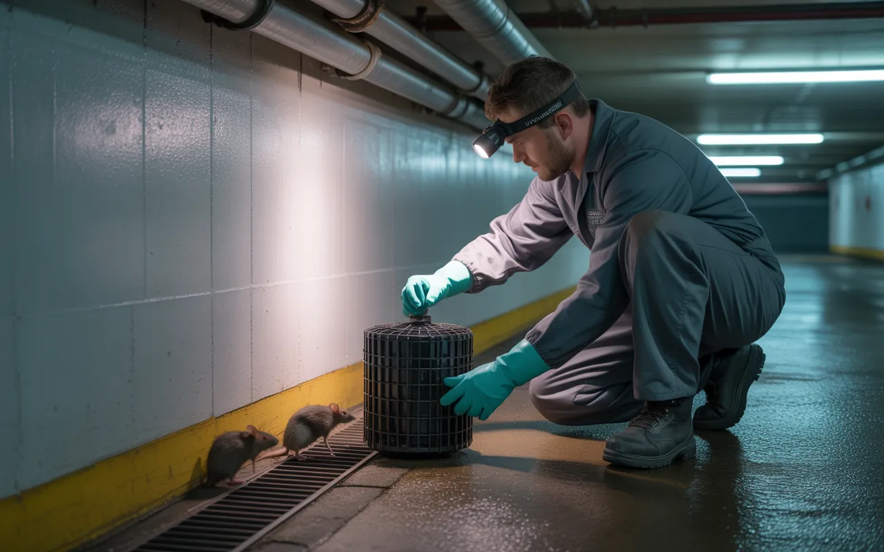 Rats dans les caves et parkings : méthodes de dératisation adaptées aux immeubles (avec Clean On en Île-de-France)