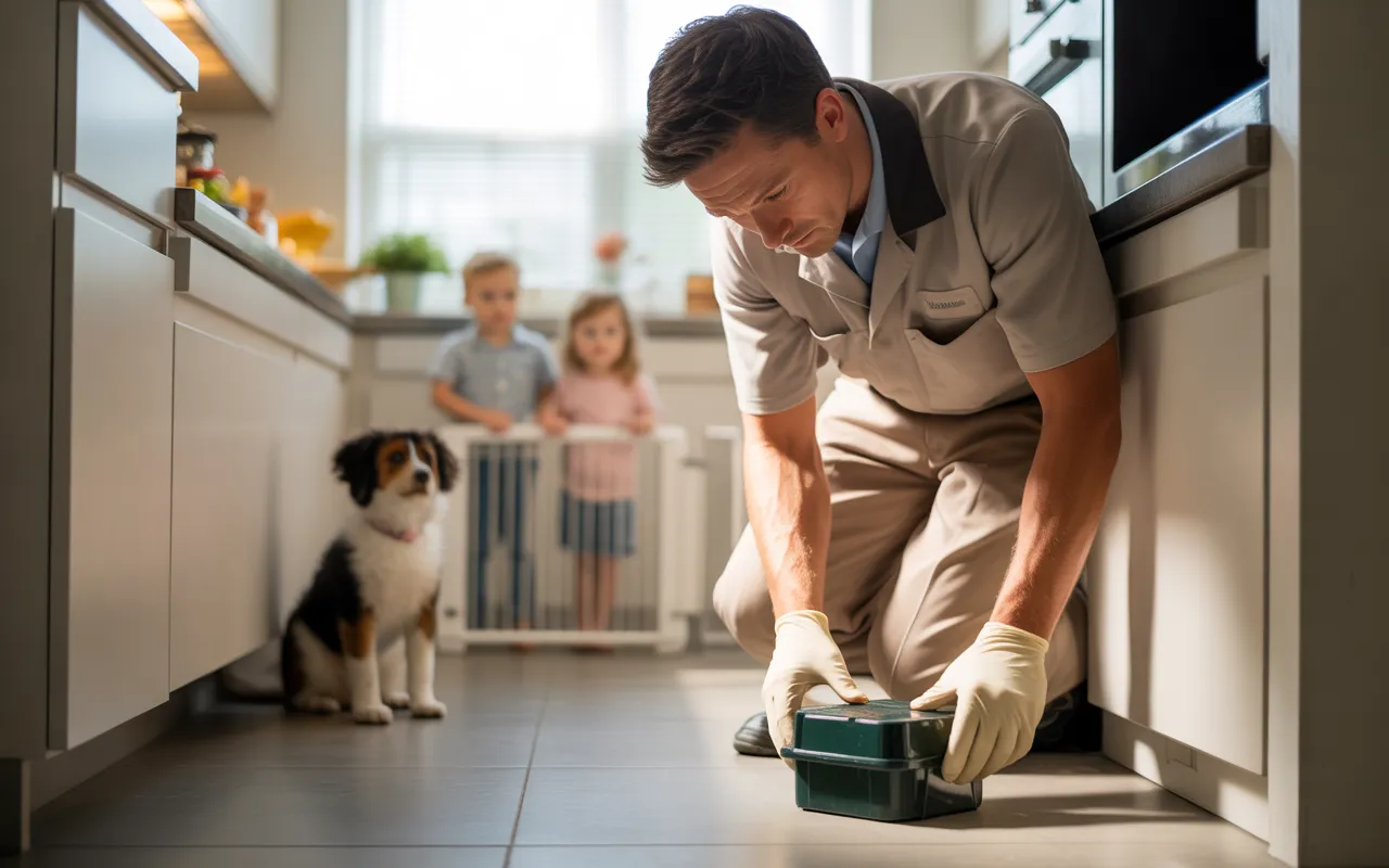 Dératisation sans danger avec Clean On : comment protéger enfants, animaux et denrées alimentaires
