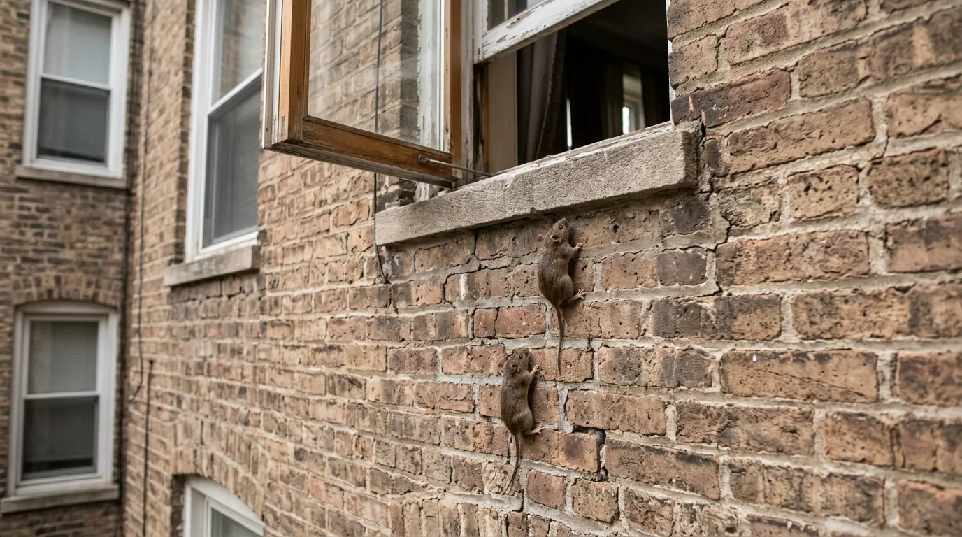 Les souris grimpent-elles aux murs ? Comment elles atteignent les étages d’un immeuble