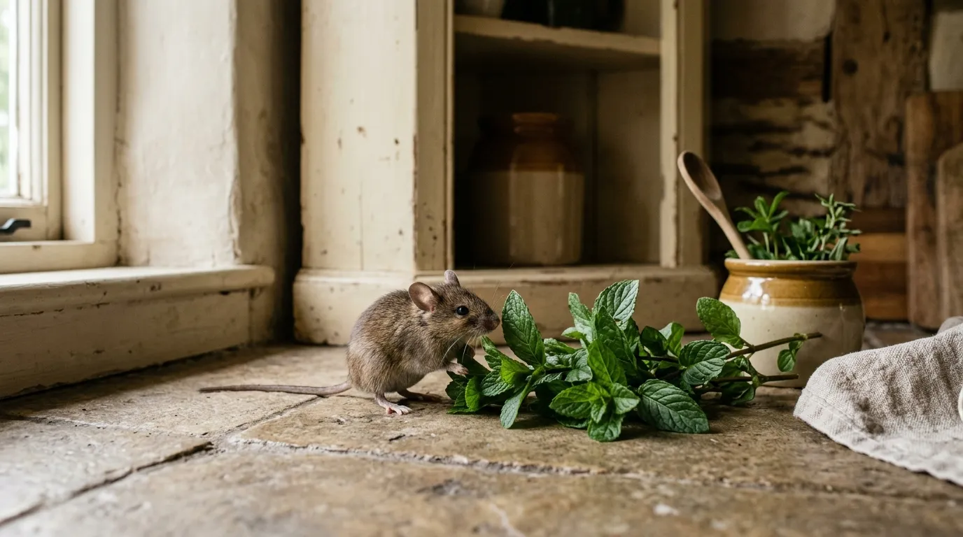Menthe poivrée contre les souris : ce que valent les répulsifs naturels et leurs limites