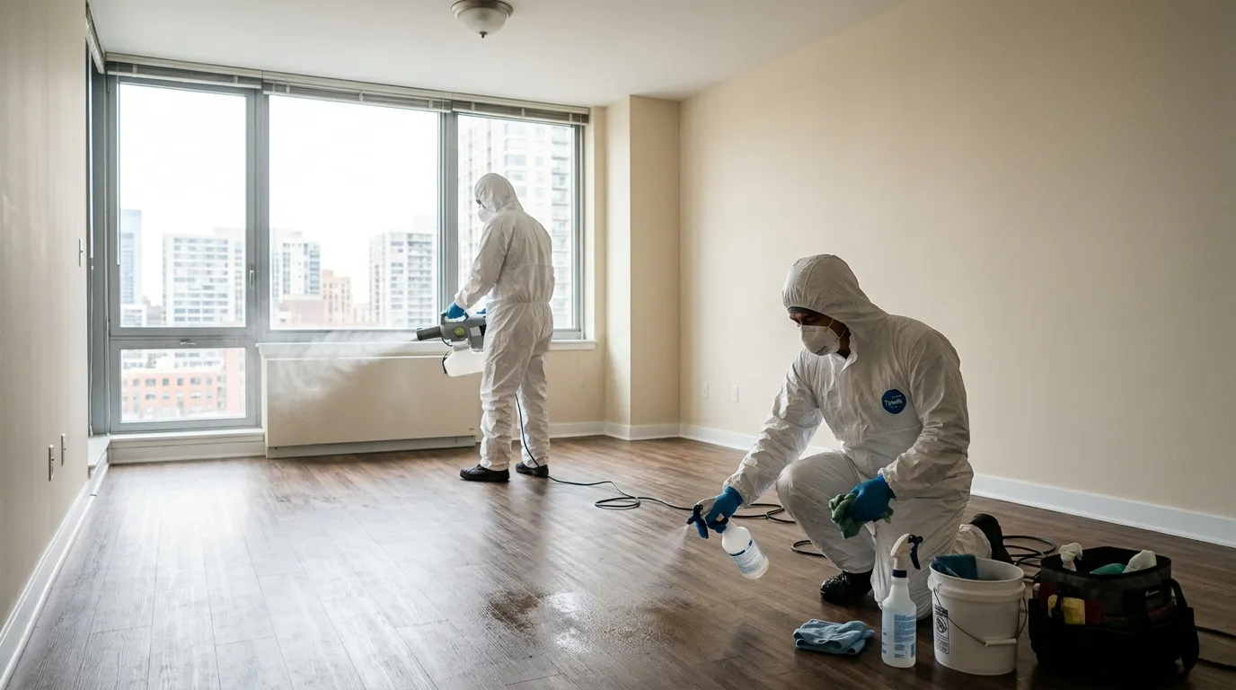 Nettoyage et désinfection d'un logement après un décès : protocole et précautions à suivre