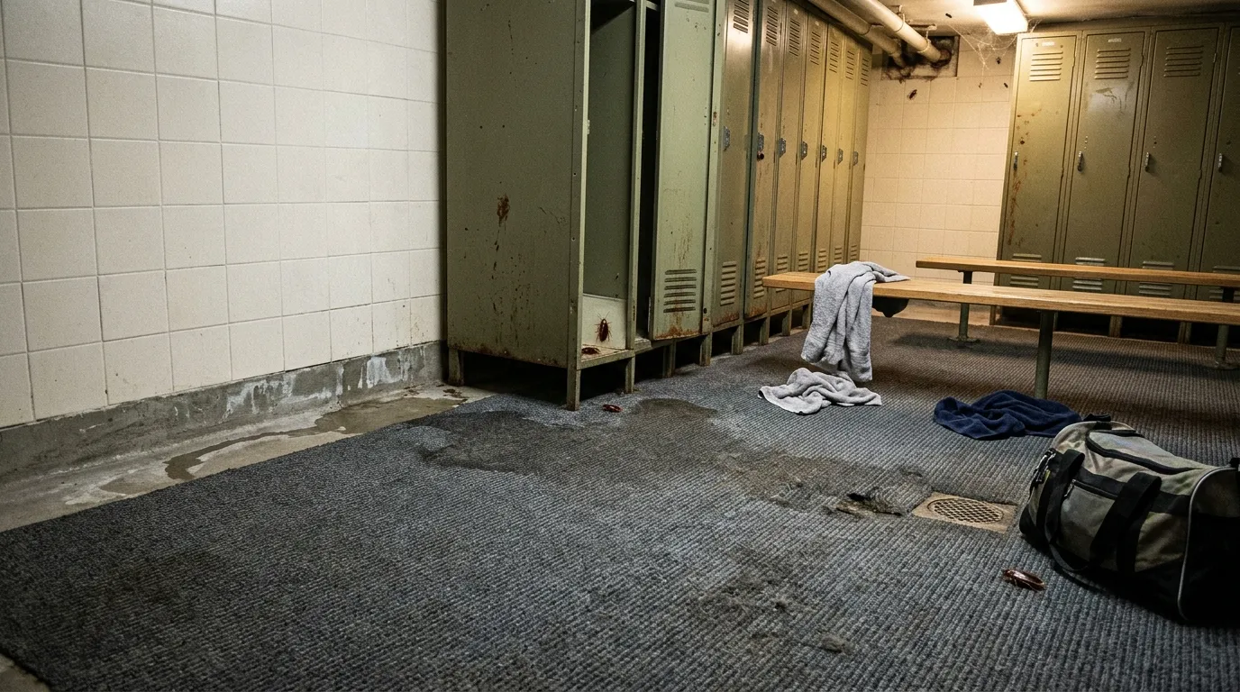 Nuisibles en salle de sport : protéger vestiaires, moquettes et zones humides