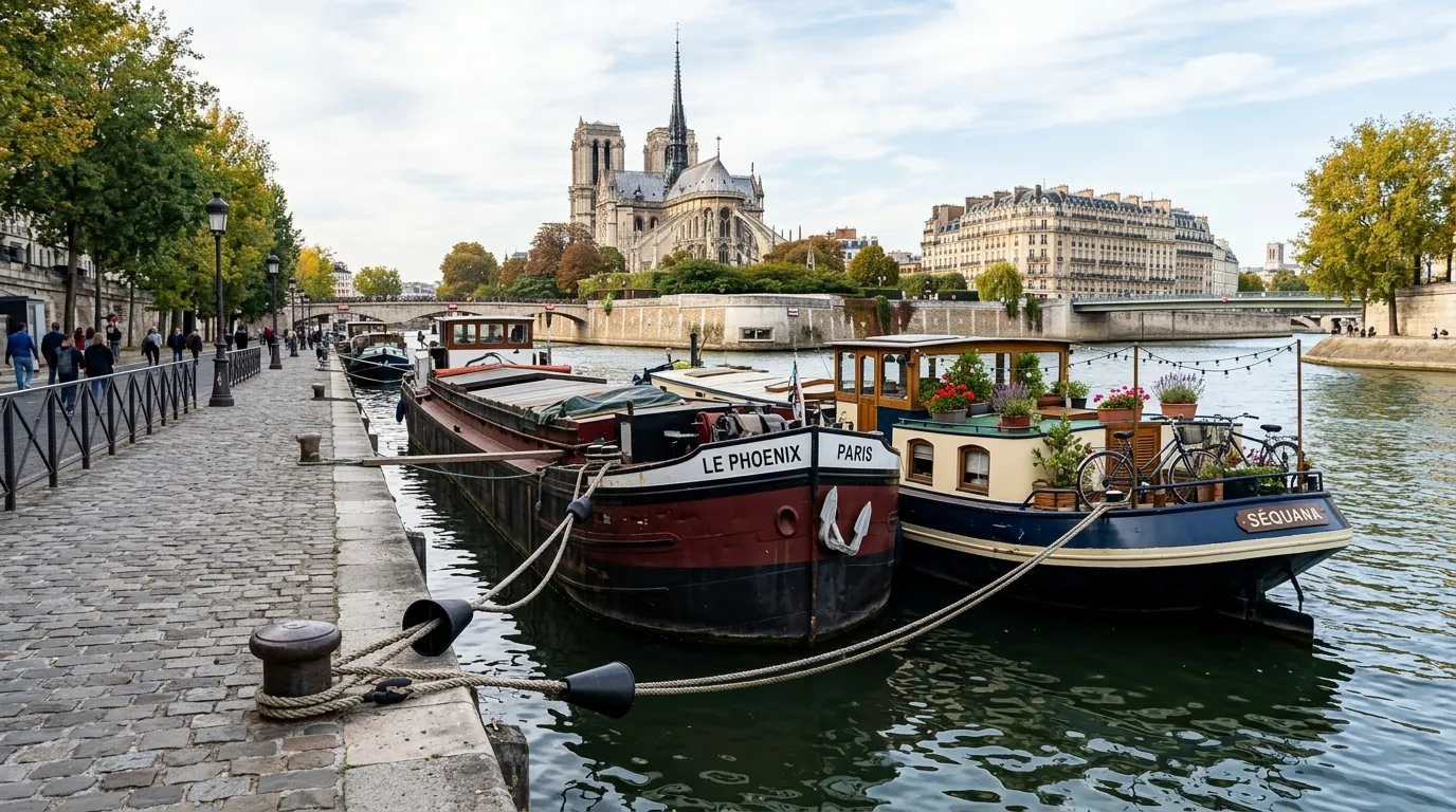 Péniche et bateau-logement : empêcher les rats de monter à bord sur la Seine et la Marne