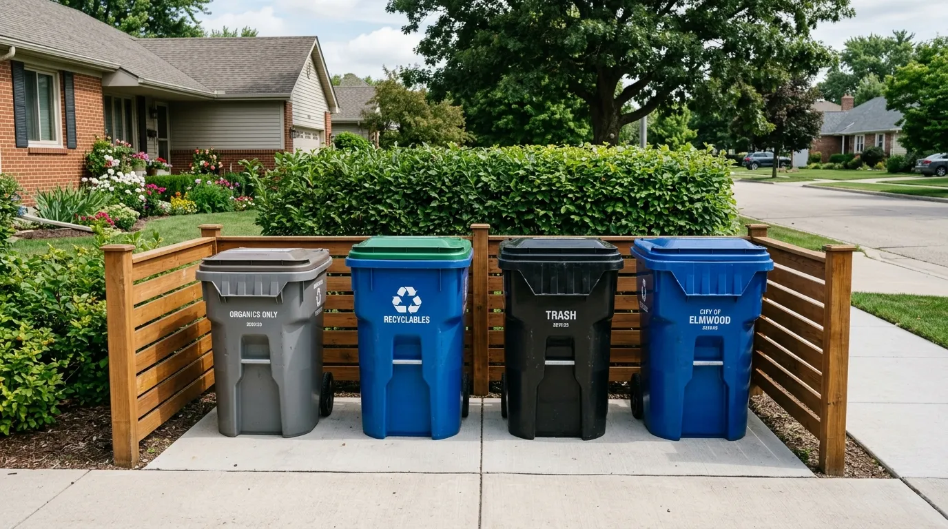 Poubelles et local à déchets d’un particulier : comment limiter l’attractivité ?