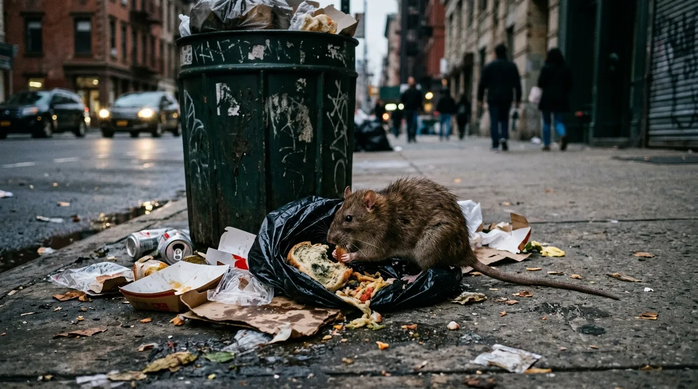 Que mange un rat en ville ? Régime urbain et sources de nourriture à supprimer