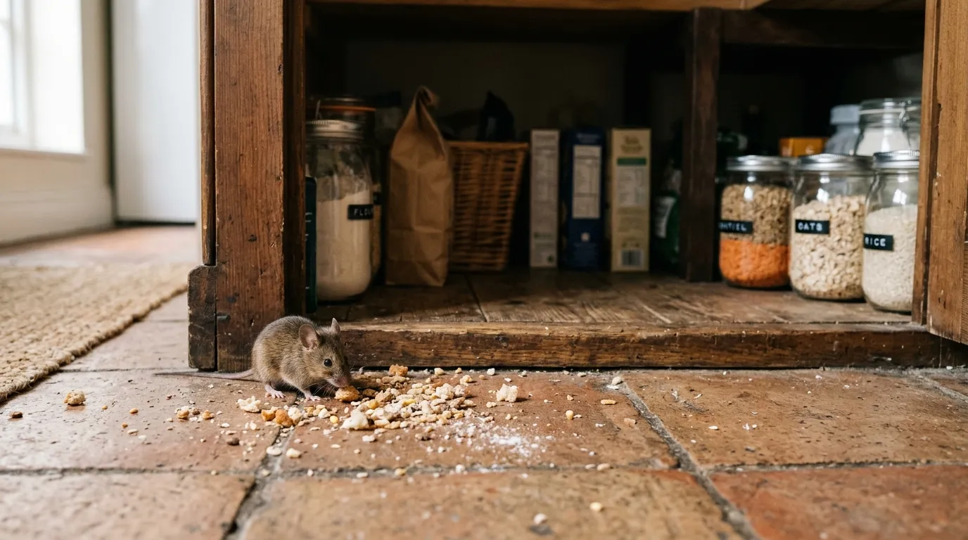 Que mange une souris ? Ce qui l’attire chez vous et comment lui couper les vivres