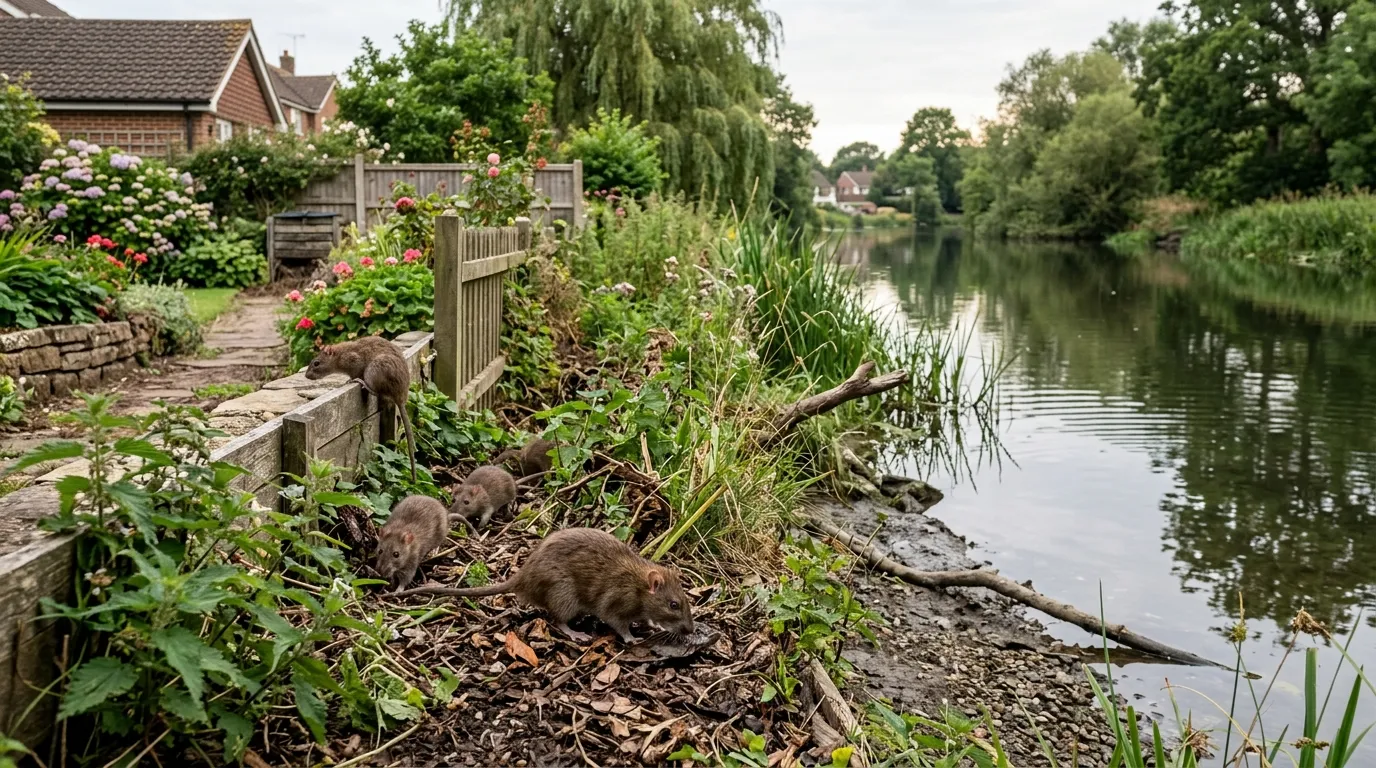 Rats dans le Val-de-Marne : ce que changent les bords de Marne et les jardins pavillonnaires