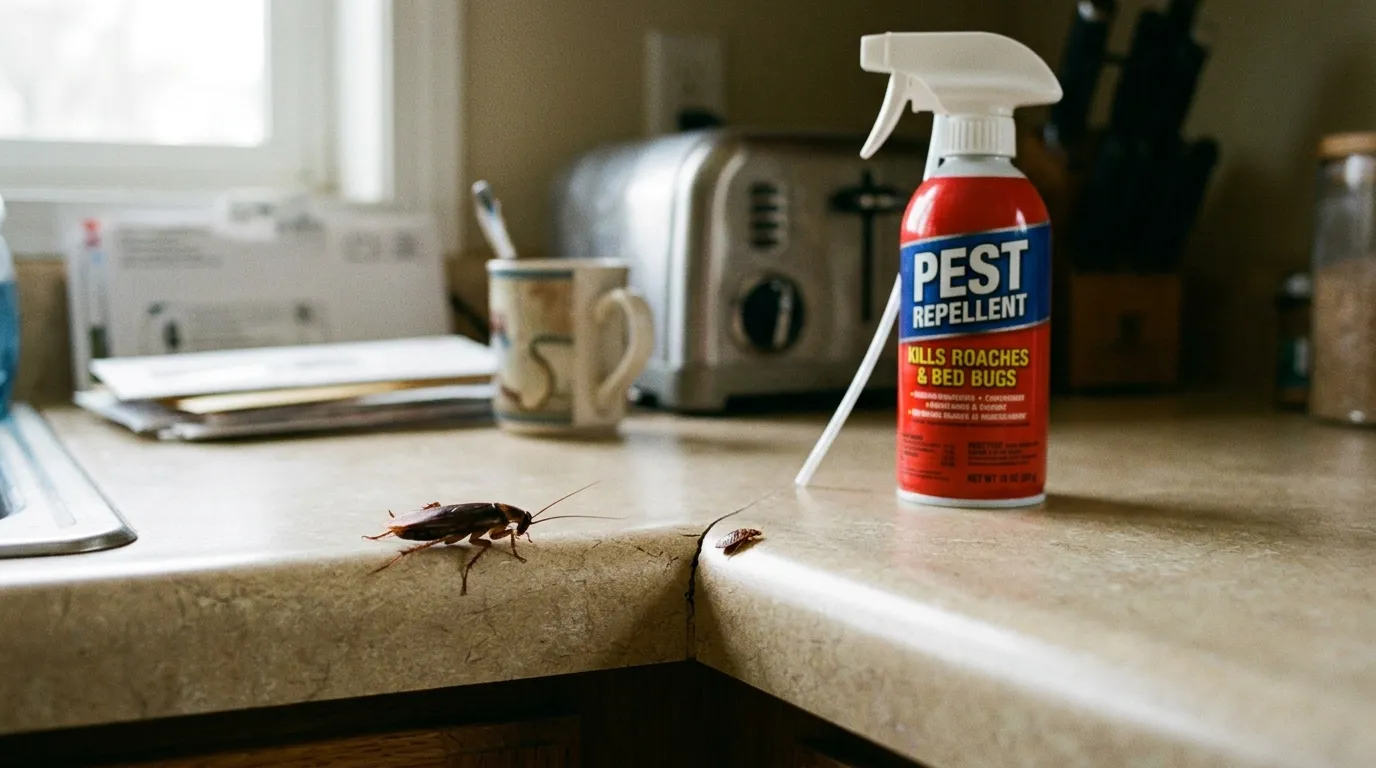 Résistance aux insecticides : pourquoi cafards et punaises de lit survivent aux produits du commerce